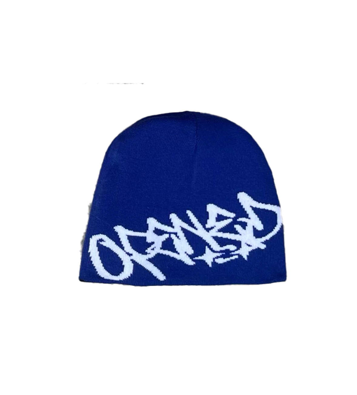 BLUE REVERSIBLE BEANIE