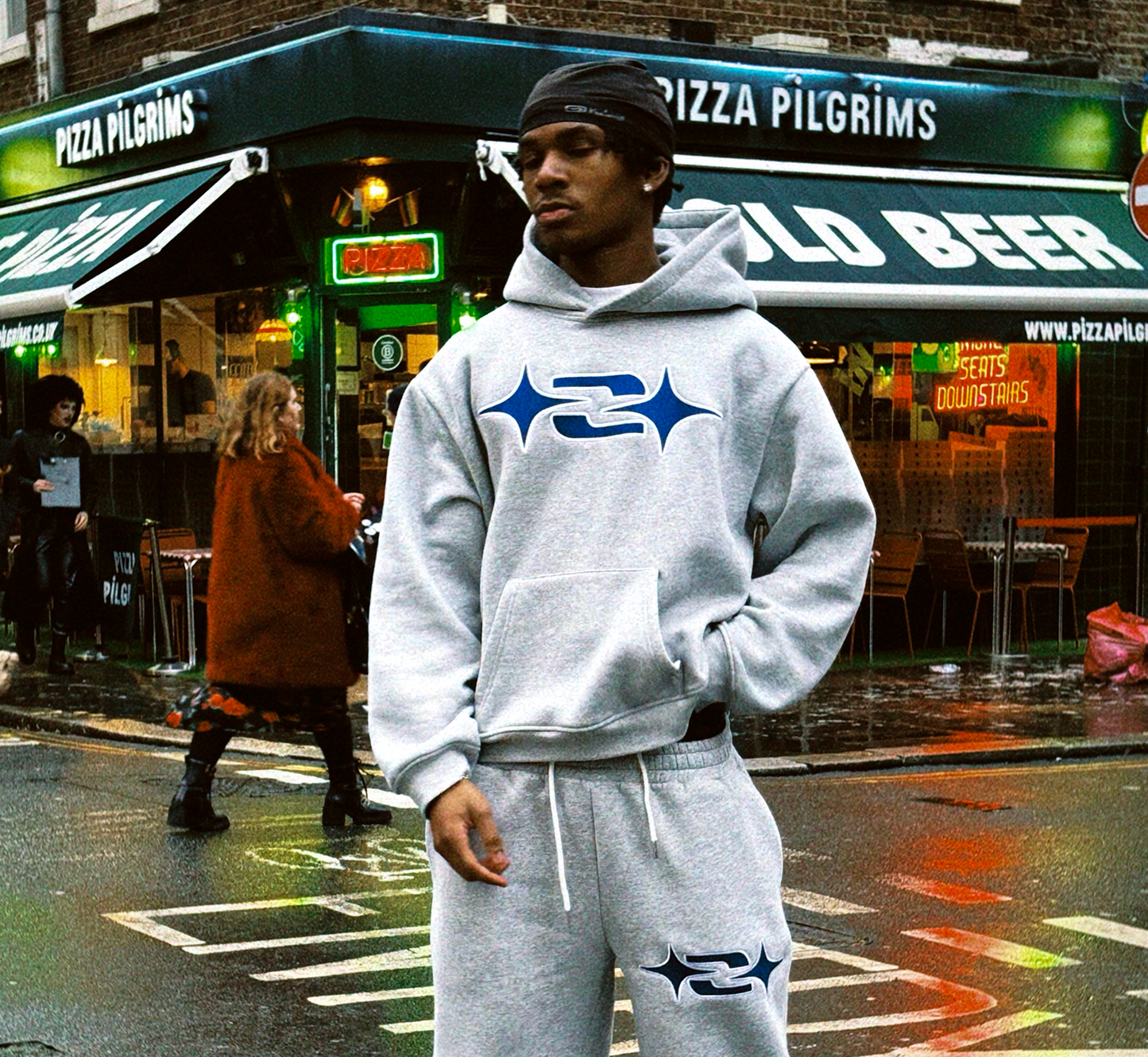A OG GREY HOODIE