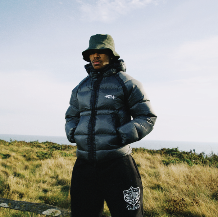 GREY PUFFER