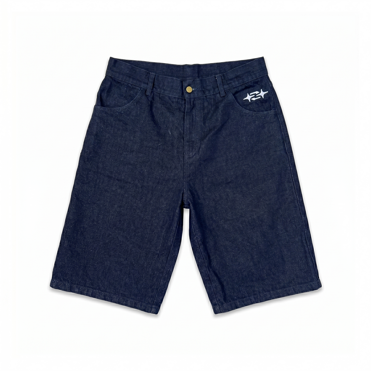 RAW DENIM JORTS